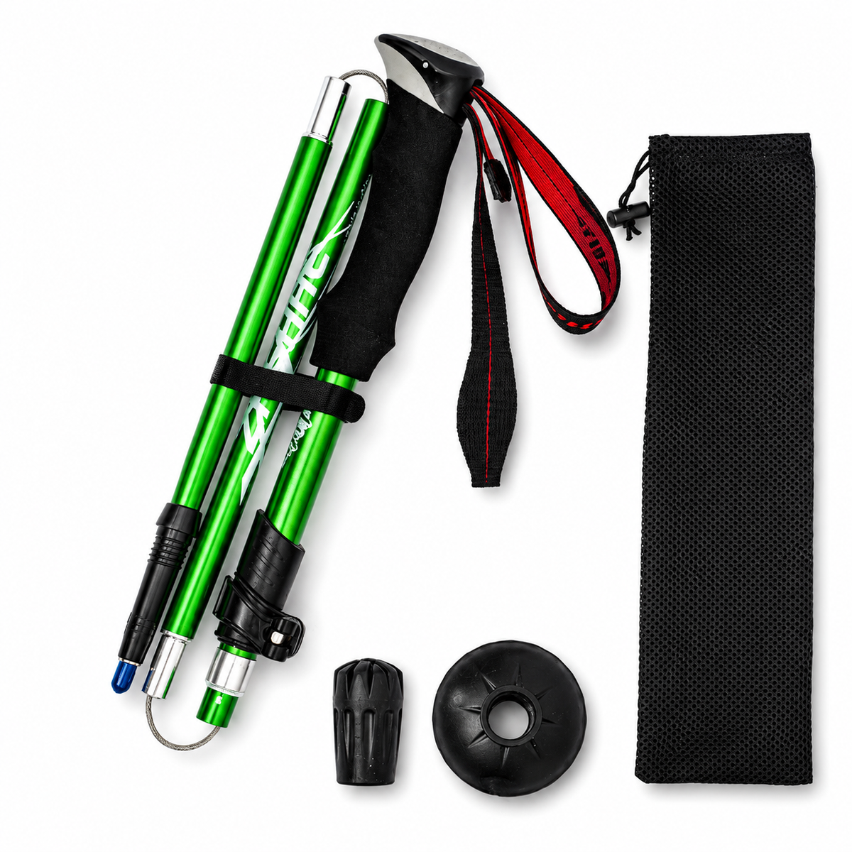 TRAVYRA - Foldable Trekking Poles for Steadier Steps on Trails