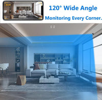 VELQORA - Indoor WiFi Camera for Discreet Day and Night Monitoring
