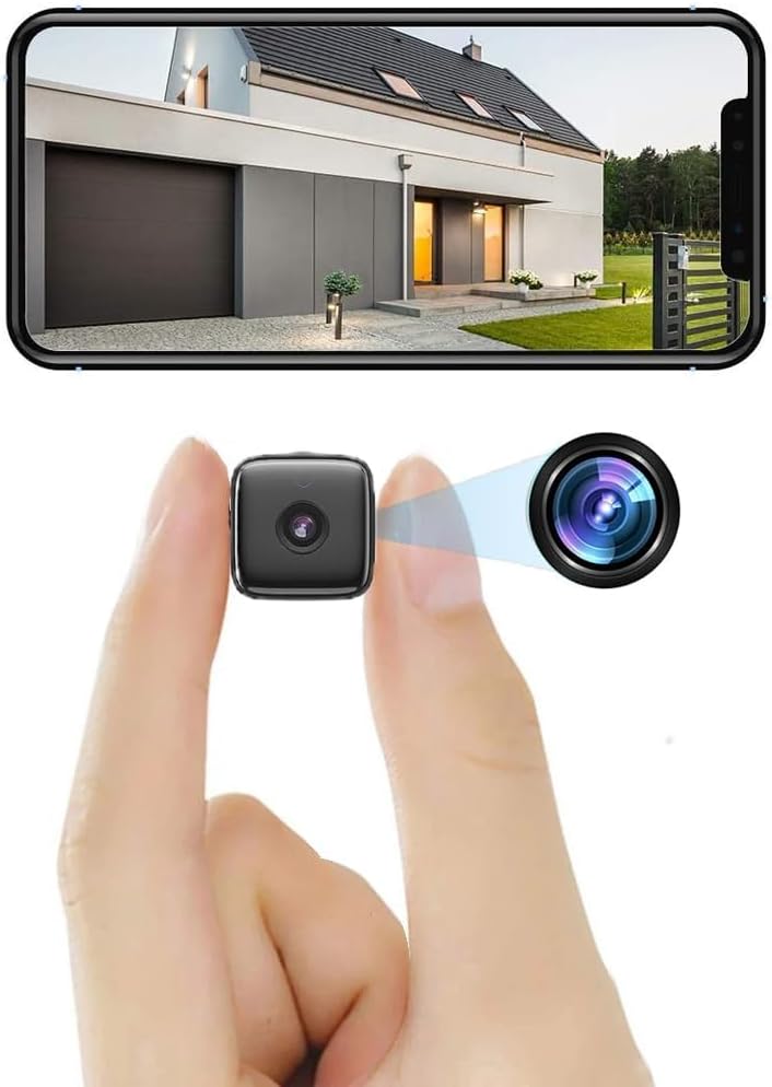 VELQORA - Indoor WiFi Camera for Discreet Day and Night Monitoring