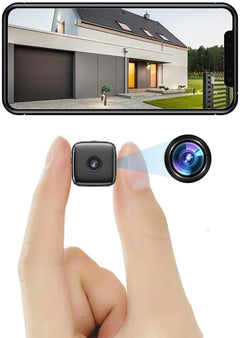 VELQORA - Indoor WiFi Camera for Discreet Day and Night Monitoring