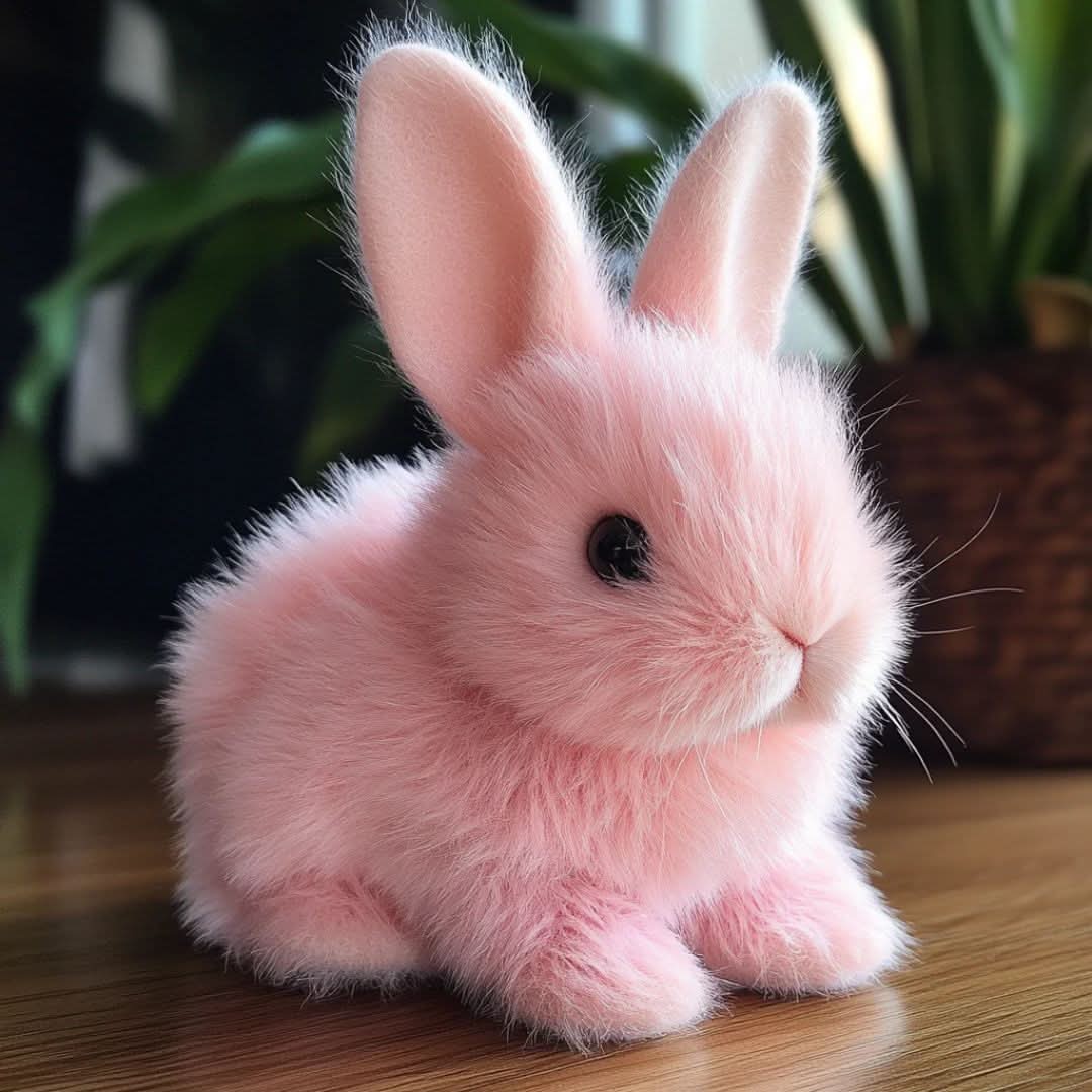 HOPPILOOM - Interactive Plush Bunny That Hops and Makes Sounds