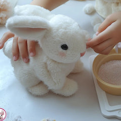 HOPPILOOM - Interactive Plush Bunny That Hops and Makes Sounds