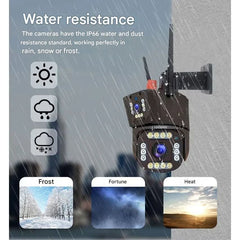 SOLVYRA - Solar Security Camera for 360° Outdoor Monitoring