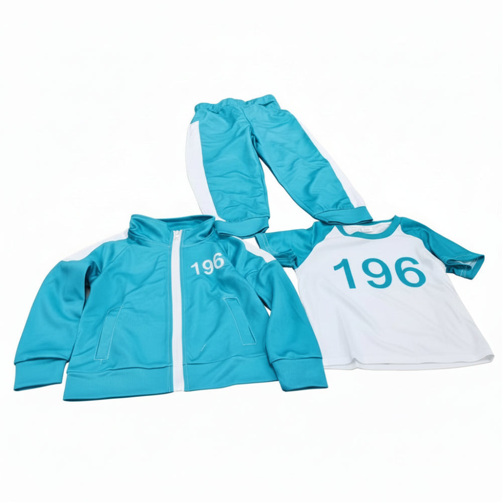 ROMPIVA - Kids Three-Piece Tracksuit Costume for Active Dress-Up