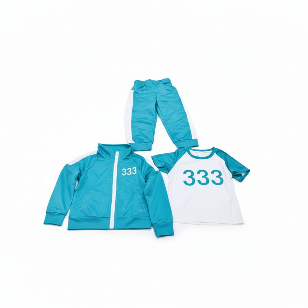 ROMPIVA - Kids Three-Piece Tracksuit Costume for Active Dress-Up
