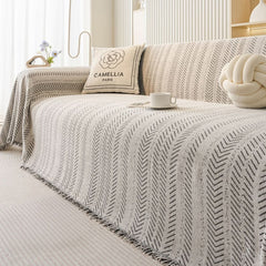 VELUNZA - Chenille Sofa Cover for Soft Scratch Protection