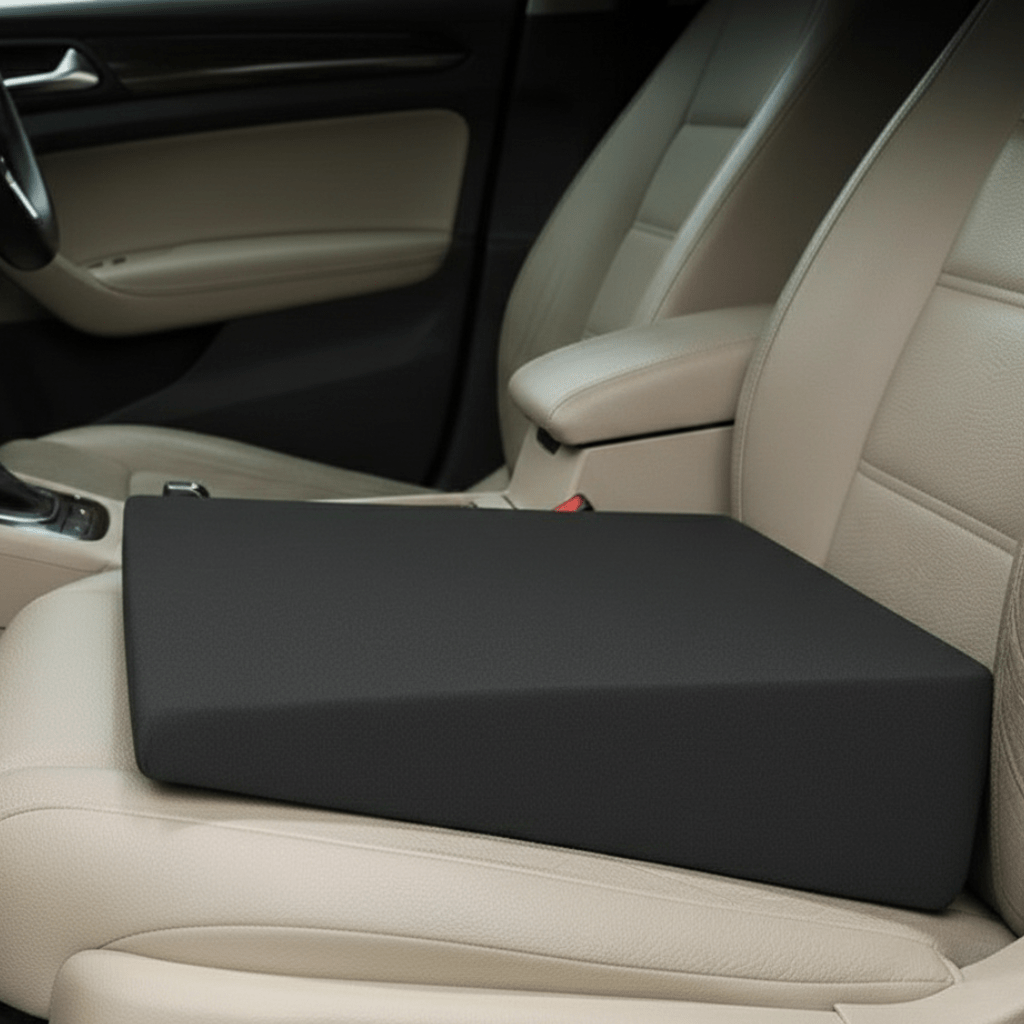 DRIVECUSH – Memory Foam Car Seat Cushion for Ergonomic Comfort