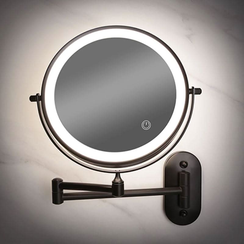 MAGNIFILUX - Rechargeable LED Magnifying Mirror for Precise Grooming