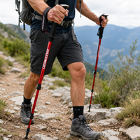 TRAVYRA - Foldable Trekking Poles for Steadier Steps on Trails