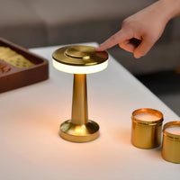 ZELUMI - Cordless Sculptural Table Lamp for an Inviting Glow