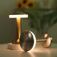 ZELUMI - Cordless Sculptural Table Lamp for an Inviting Glow
