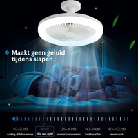 LIGHTBREEZE – LED Ceiling Fan for Bedrooms, Living Rooms, and Offices