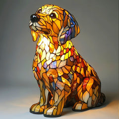 PUPGLOW - Sculptural Resin Dog Lamp for a Cozy Ambient Glow