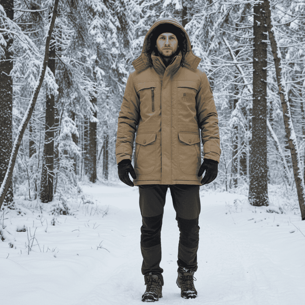 FROSTGUARD - Fleece-Lined Parka for Warmth in Cold Weather