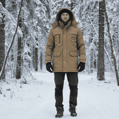 FROSTGUARD - Fleece-Lined Parka for Warmth in Cold Weather