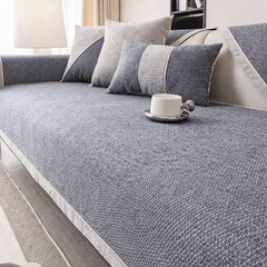 NATURWEFT - Non-Slip Sofa Throw for Artful Furniture Protection