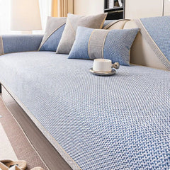 NATURWEFT - Non-Slip Sofa Throw for Artful Furniture Protection