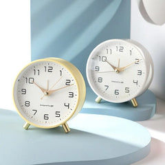 NORELUNE - Sculptural Silent Table Clock for Peaceful Rooms