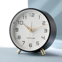 Modern Scandinavian Silent Table Clock