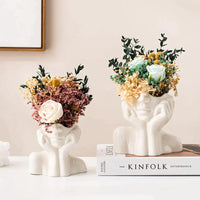 SCULVIA - Sculptural Ceramic Vase for an Artful Focal Point