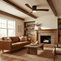 Nordic Wooden Ceiling Fan Light