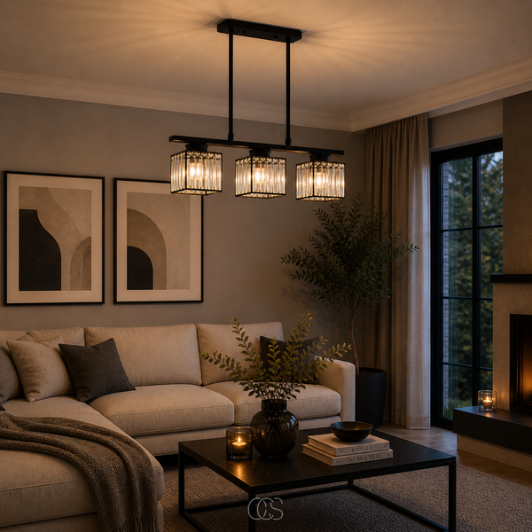 OCS - Luxe Kristallen Hanglamp - Nordic stijl
