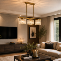 OCS - Luxe Kristallen Hanglamp - Nordic stijl