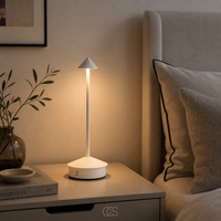 OCS - Style minimalistische tafellamp - draadloos & geschikt voor buiten