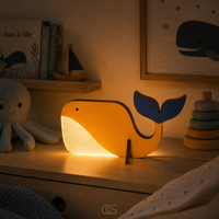 OCS - Scandinavische LED Tafellamp - Dierenlamp Voor Kinderkamer & Nachtkastje