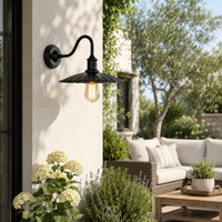 OCS - Mistique Vintage Buitenwandlamp - Retro Industriële Wandverlichting voor Gevel & Tuin
