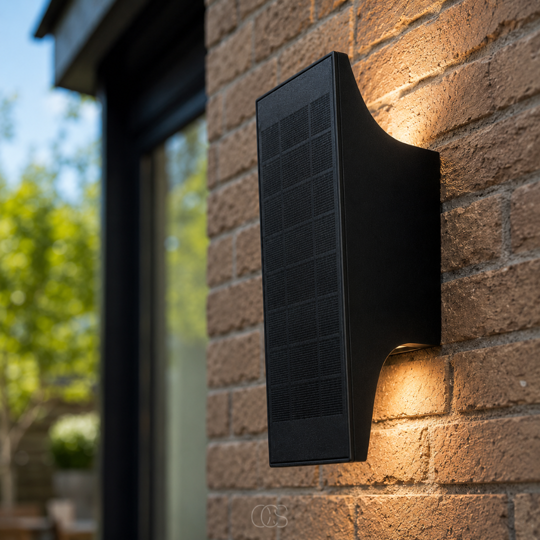 OCS - celia Solar LED Buitenwandlamp Up & Down - Automatisch aan/uit