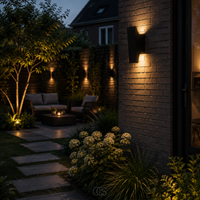 OCS - celia Solar LED Buitenwandlamp Up & Down - Automatisch aan/uit
