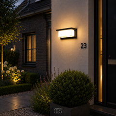 LUMEVRA - Outdoor Wall Light With Motion-Activated Security