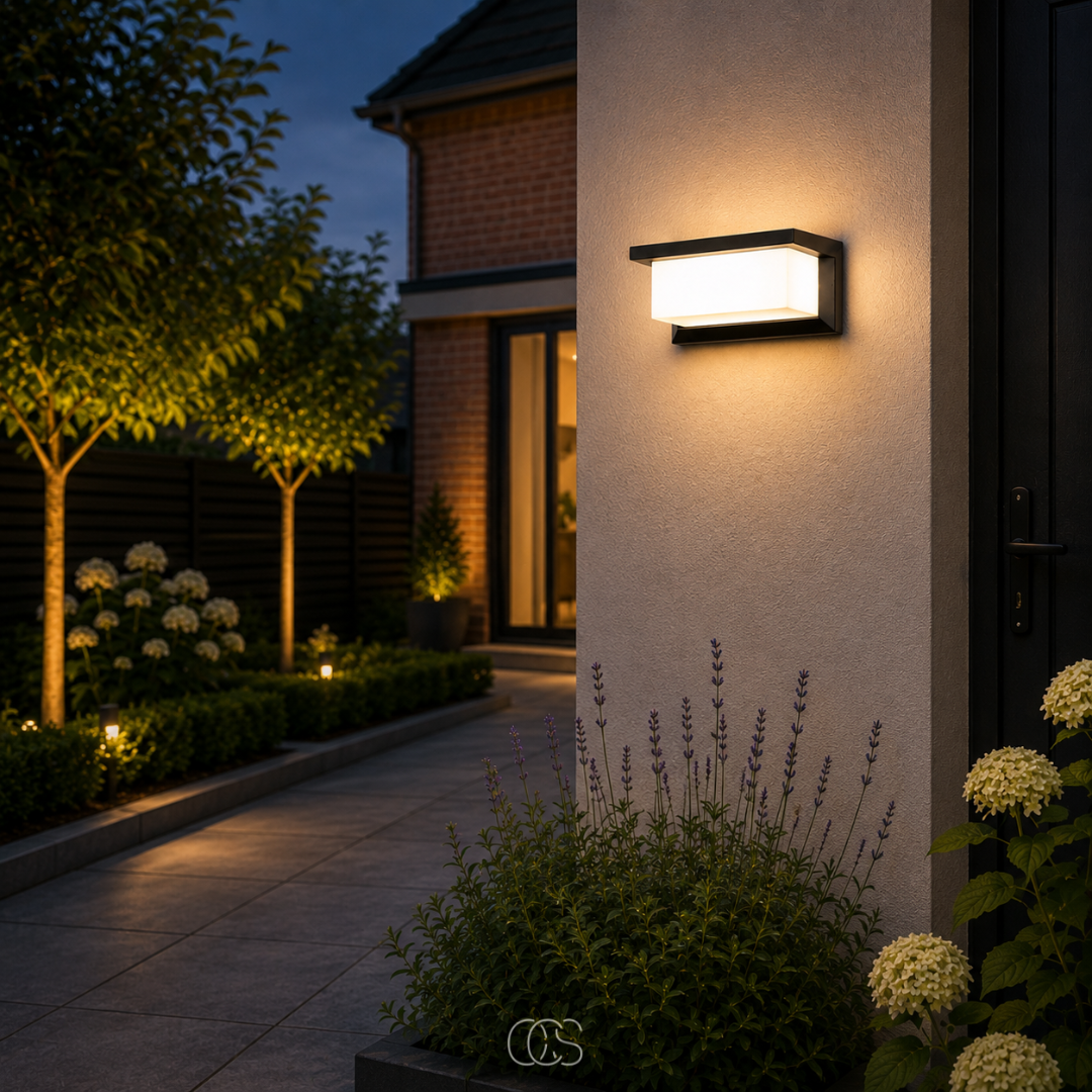 LUMEVRA - Outdoor Wall Light With Motion-Activated Security