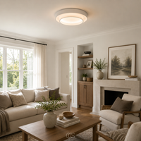 OCS - curela Moderne LED Plafondlamp - Dubbel Ring Design
