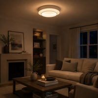 OCS - curela Moderne LED Plafondlamp - Dubbel Ring Design