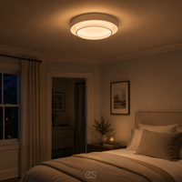 OCS - curela Moderne LED Plafondlamp - Dubbel Ring Design