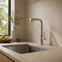 VORYNZA - Sculptural Pull-Out Kitchen Faucet for Easy Rinsing