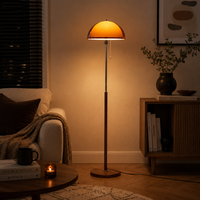 OCS - Coby Bauhaus Paddenstoel Vloerlamp - Retro Design met Trekkoord