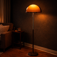 OCS - Coby Bauhaus Paddenstoel Vloerlamp - Retro Design met Trekkoord