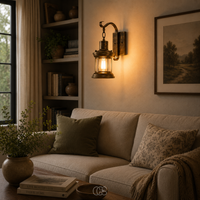 OCS - Portja industriële wandlamp - vintage lantaarnontwerp