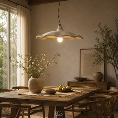 LOTAVRA - Sculptural Lotus Pendant Lamp for a Warm Ambient Glow