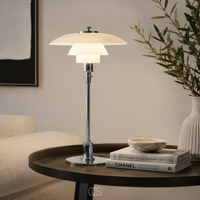 LUMEVRA - Sculptural Glass Table Lamp for Soft Ambient Light