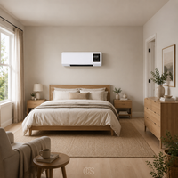 AEROVYN - Wall-Mounted Fan Heater for Space-Saving Comfort