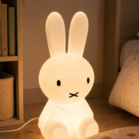 OCS - luffy konijnen Kinderlamp Staand - Dimbare LED Nachtlamp voor Kinderkamer