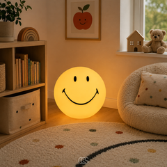JOYVILO - Dimmable Smiley Lamp for a Warm, Cheerful Glow