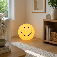 OCS - Smiley kinderlamp - LED Sfeerlamp voor Kinderkamer, Woonkamer & Slaapkamer