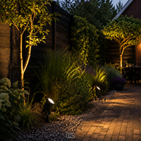 OCS - LED verstelbare Tuinspot met Grondpen - 5W IP65 Waterdichte Prikspot voor Tuin, Pad & Oprit
