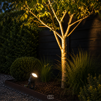 OCS - LED verstelbare Tuinspot met Grondpen - 5W IP65 Waterdichte Prikspot voor Tuin, Pad & Oprit