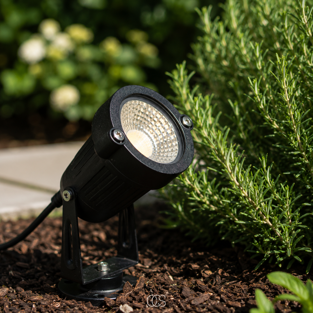 GLOVENA - Adjustable LED Garden Spotlight for Safer Outdoor Paths